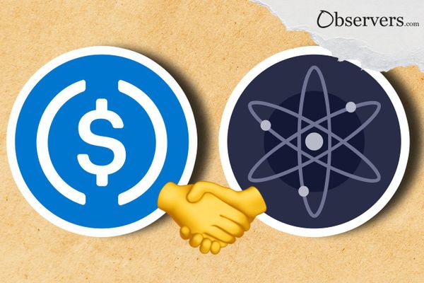 Cosmos and USDC collaboration.