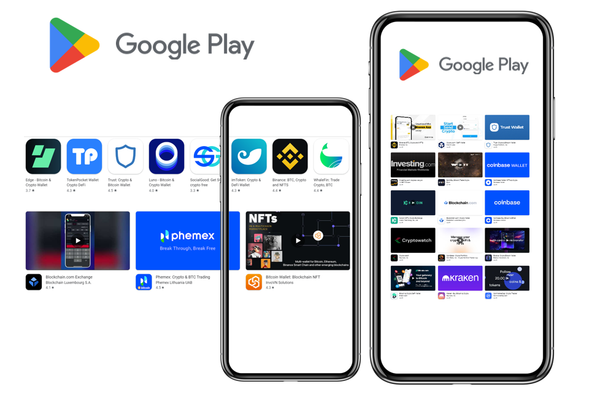 Google Play policy blockchain NFT