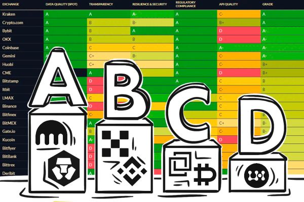 Coin Metrics Reveals Surprising Results in Centralized Exchange Rankings
