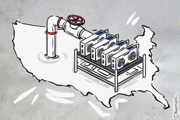 bitcoin mining in US with Gas