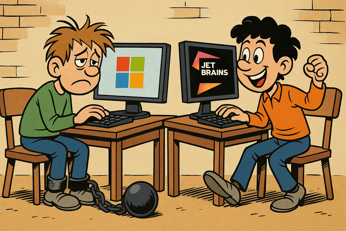 Langfristige Unabhängigkeit entscheidet sich bei der Wahl des Dev-Tools