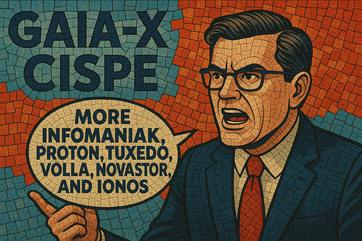 Gaia-X und CISPE - Ideen, eigentlich zu schade zum Scheitern