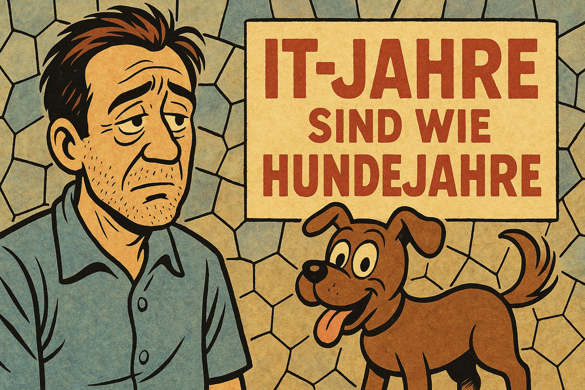 2023 ein Jahr wie 6 - oder warum IT-Jahre sind wie Hundejahre sind