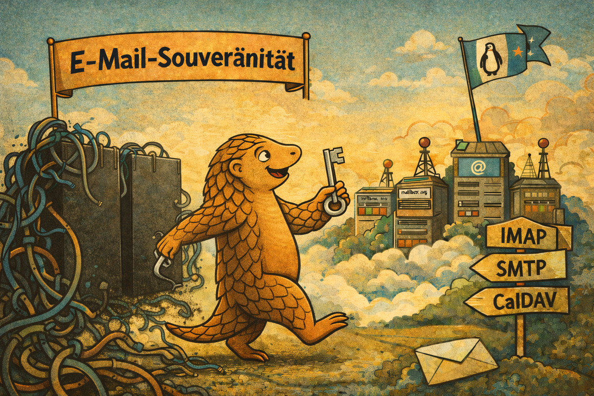 Was haben ein Pinguin, ein Pandolin und ein Känguru gemeinsam? Und warum das bei E-Mail relevant ist.