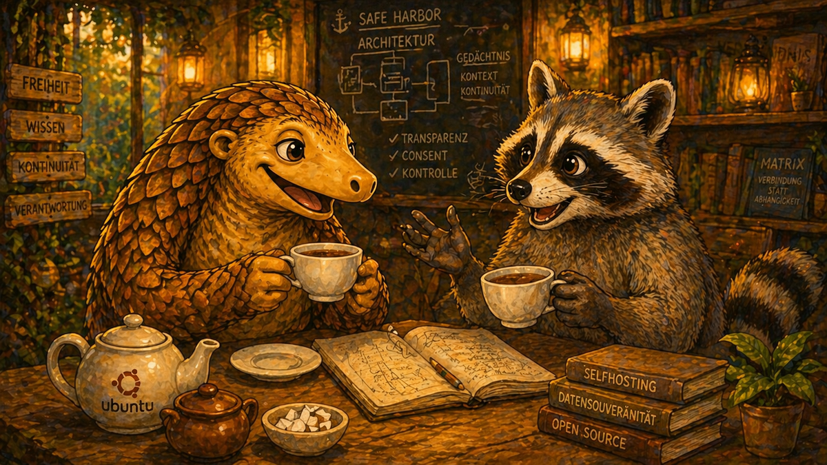 Ein Waschbär lernt Rust