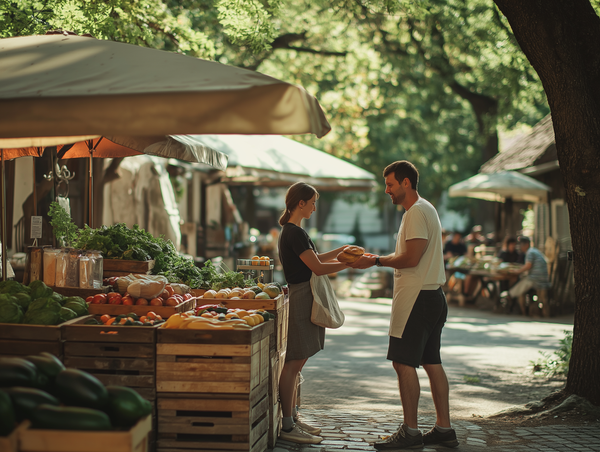 Senické trhy z dvora v máji pri DAVe