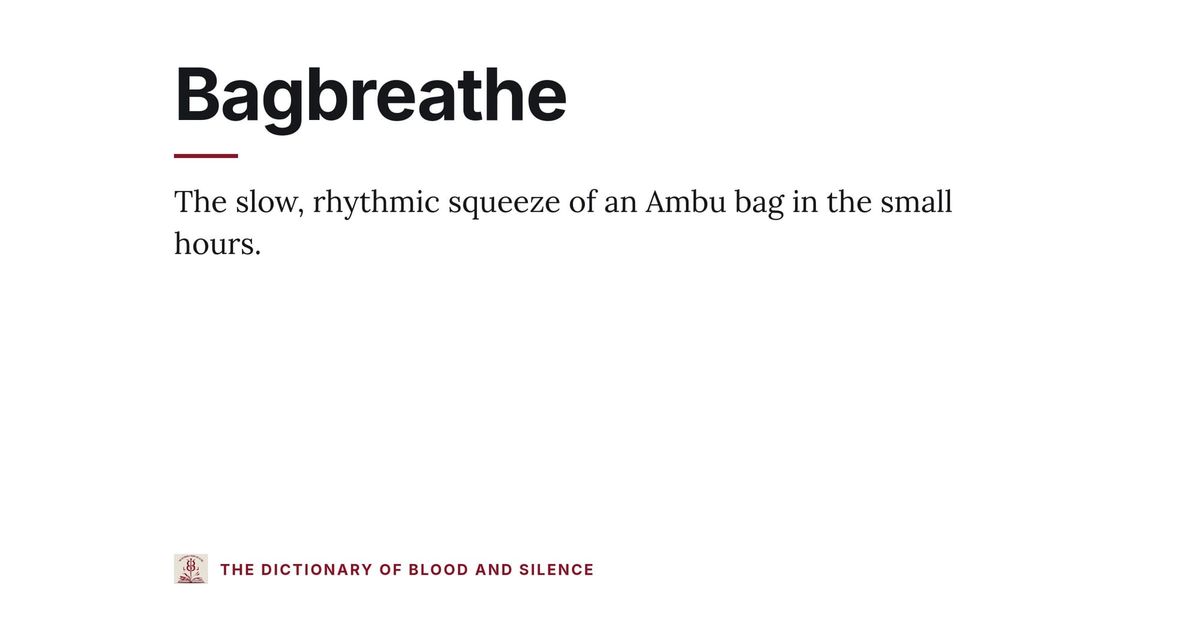Bagbreathe