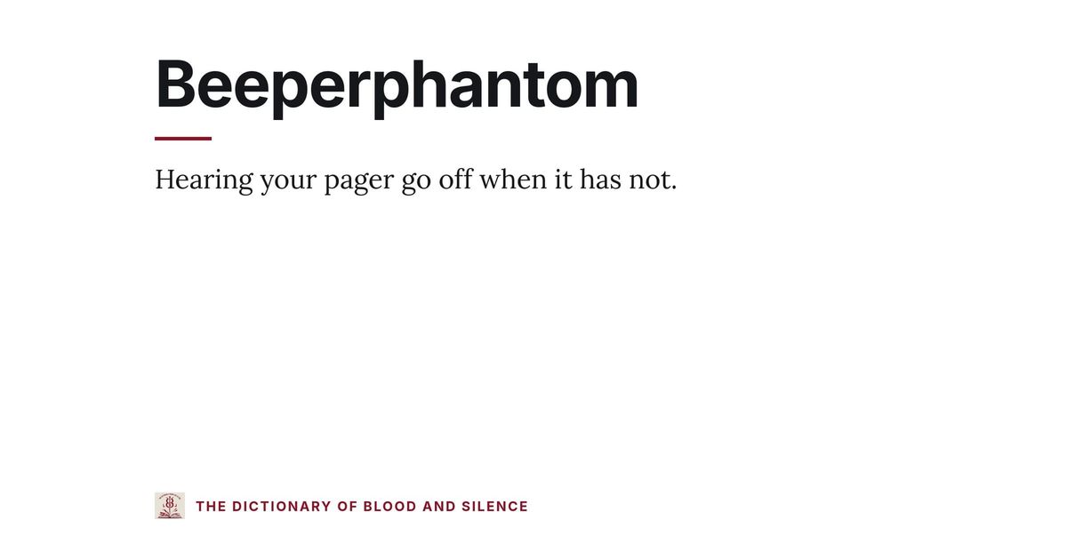 Beeperphantom