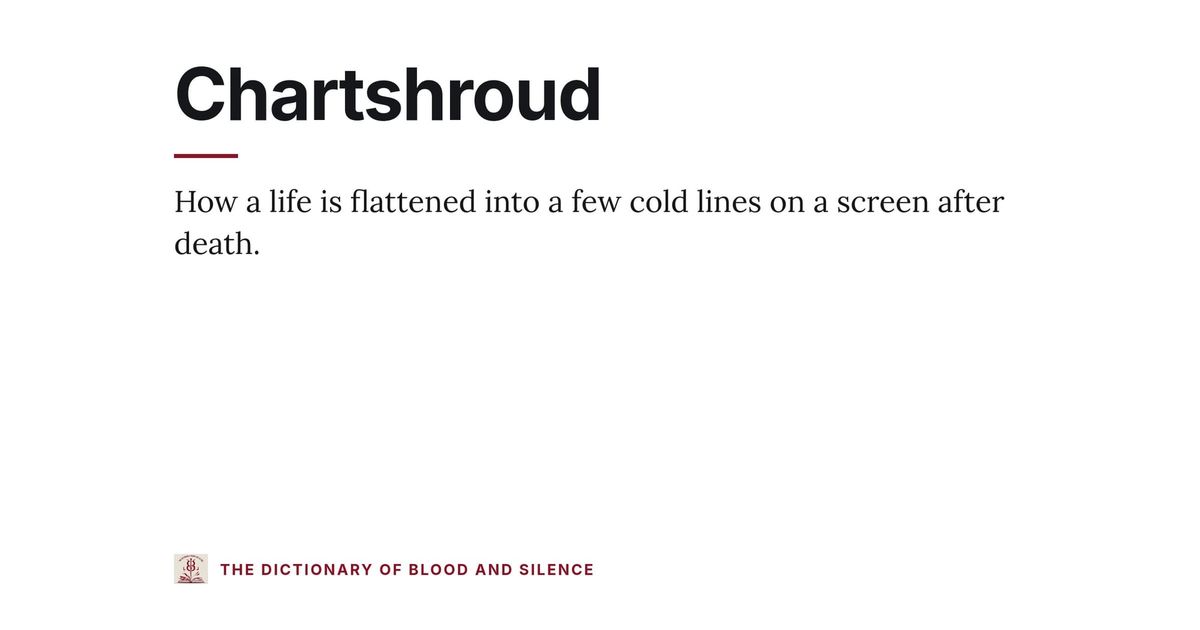Chartshroud