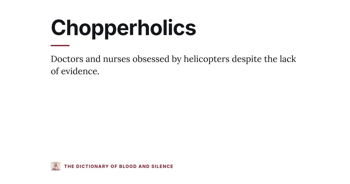 Chopperholics