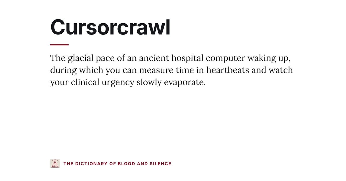 Cursorcrawl