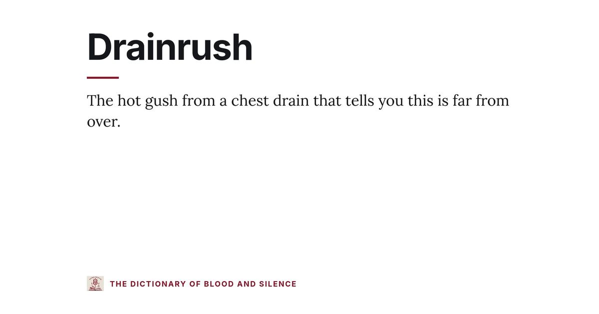 Drainrush