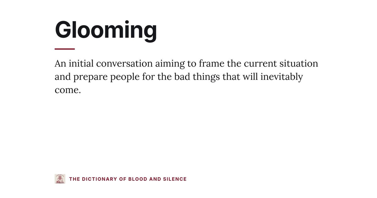 Glooming