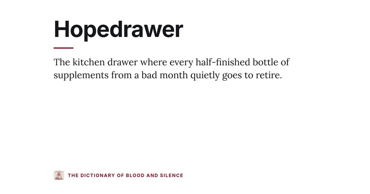 Hopedrawer