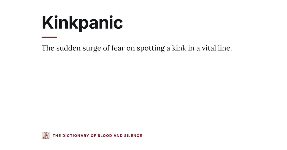 Kinkpanic