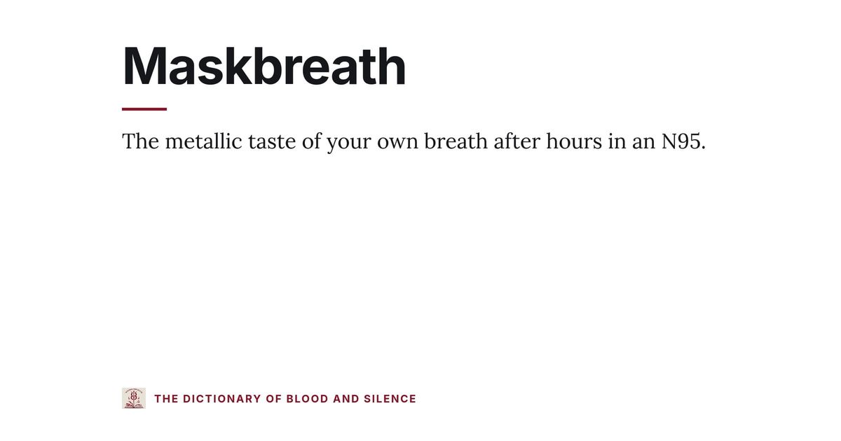 Maskbreath