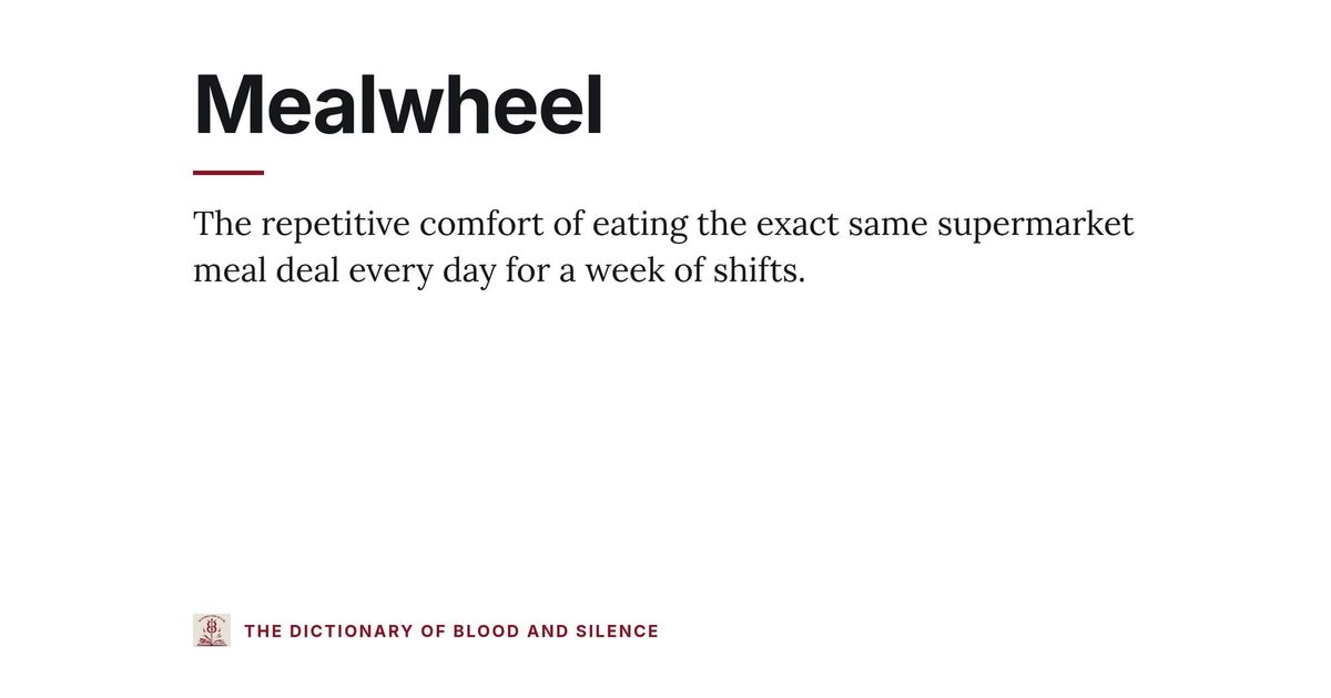 Mealwheel