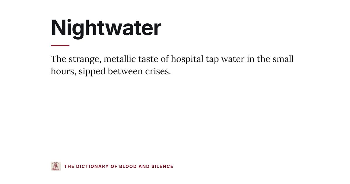 Nightwater