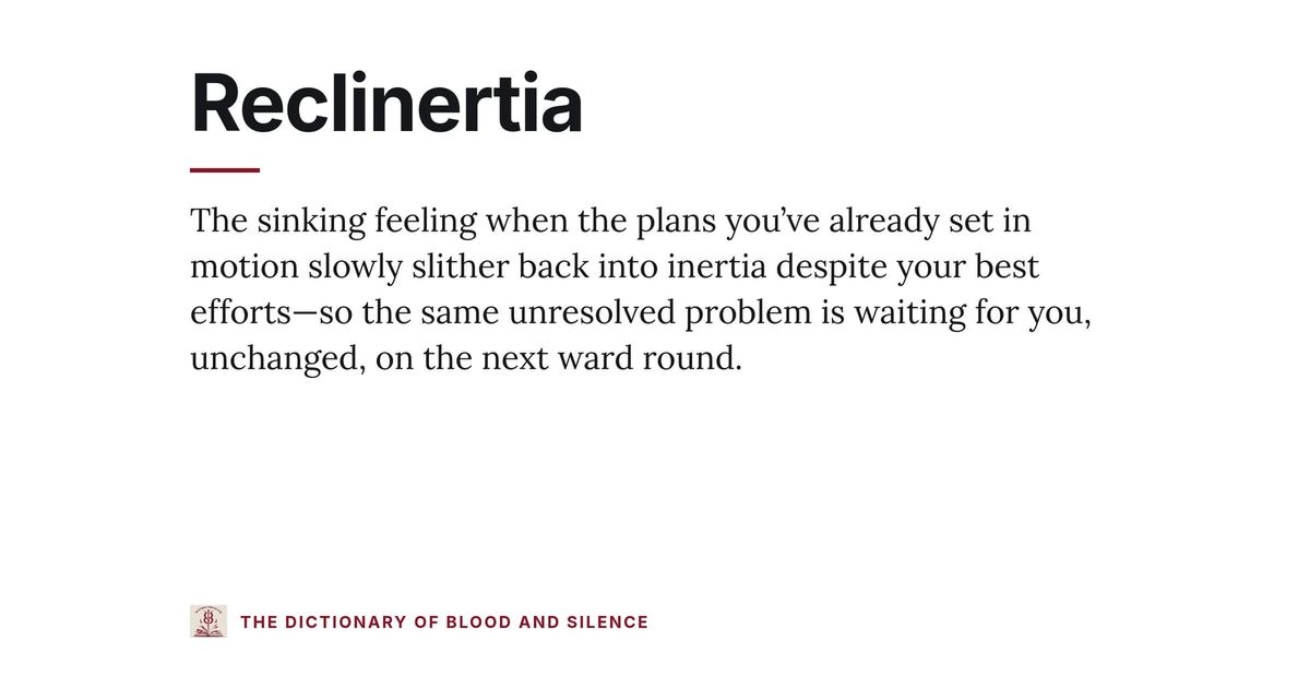 Reclinertia