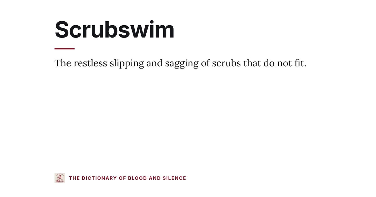 Scrubswim