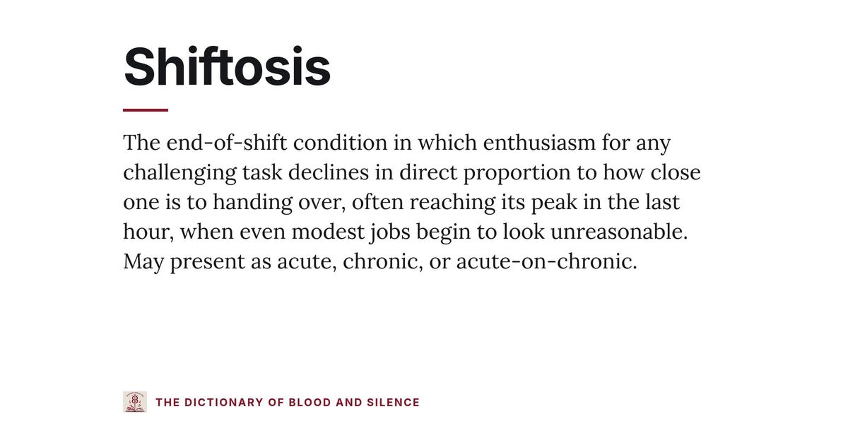 Shiftosis