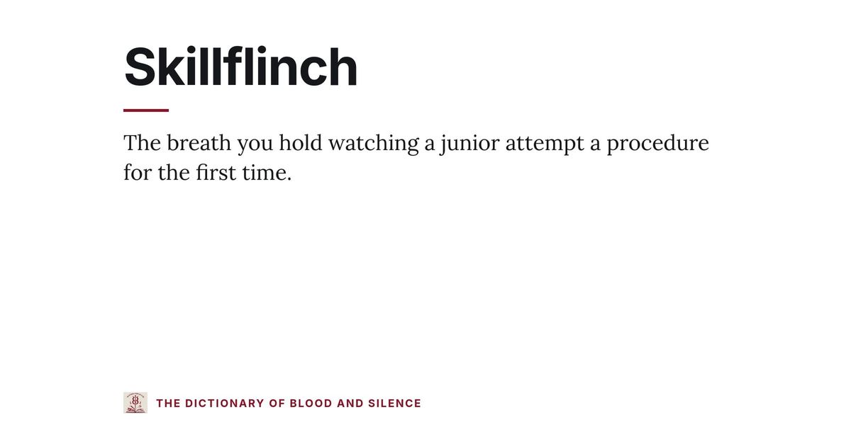 Skillflinch