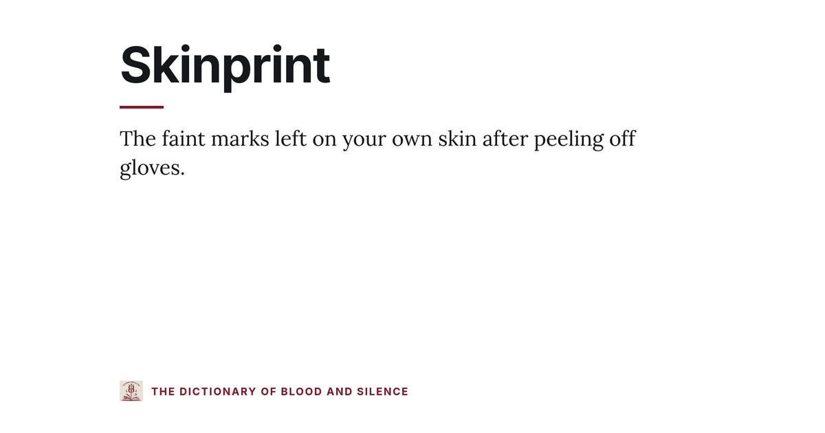 Skinprint