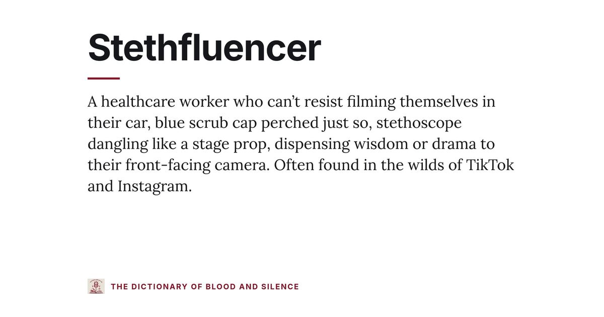 Stethfluencer