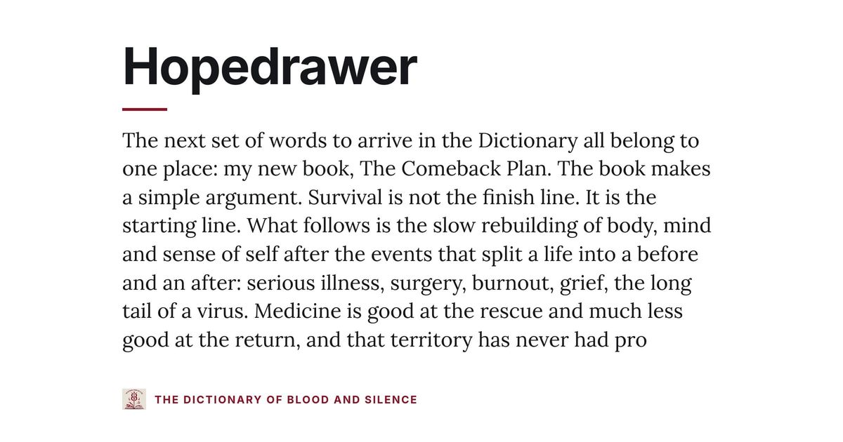 Hopedrawer