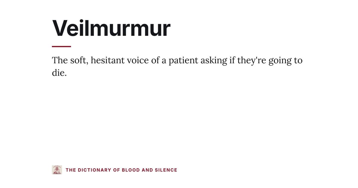 Veilmurmur
