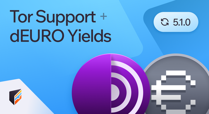 Cake Wallet Releases Native Tor Integration, European DeFi, and Enhanced Usability