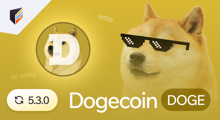 Much Wow! Dogecoin Has Arrived in Cake Wallet! 🐕