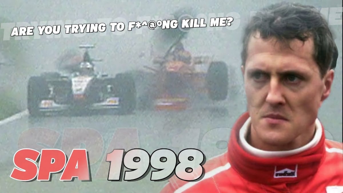 Schumacher Hits Coulthard