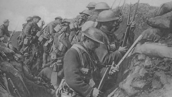 British Troops Preparing to Go "Over the Top"