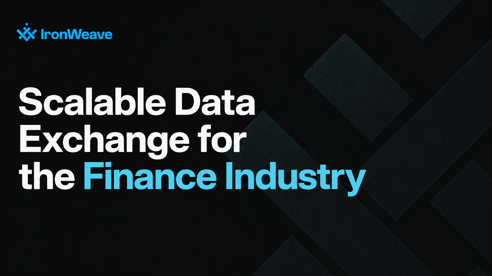Scalable Data Exchange for the Finance Industry: What the Architecture Must Prove