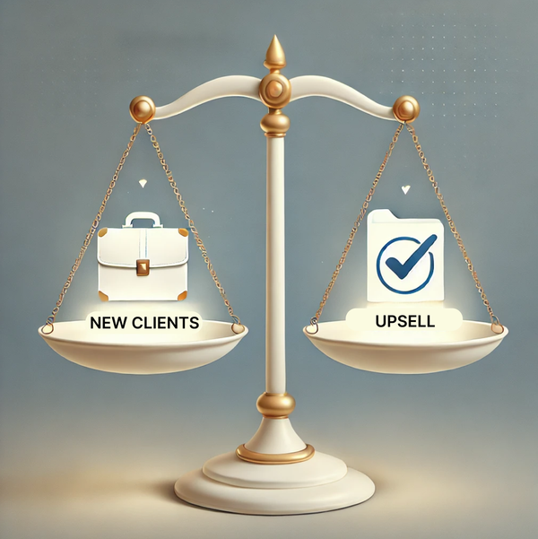 New Clients vs. Upsell: The 50% Rule for Recruitment Agencies