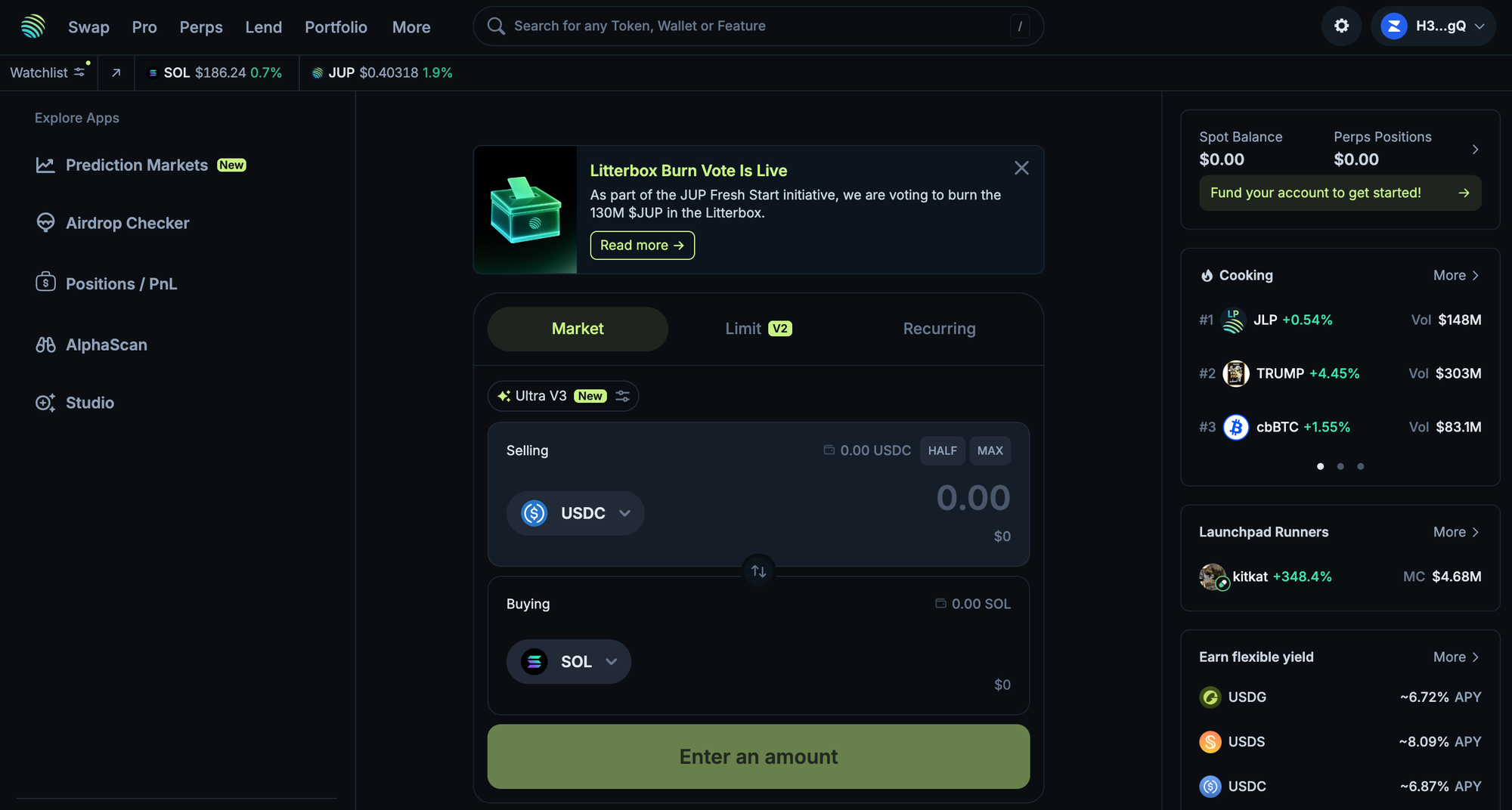 Jupiter Solana DEX aggregator
