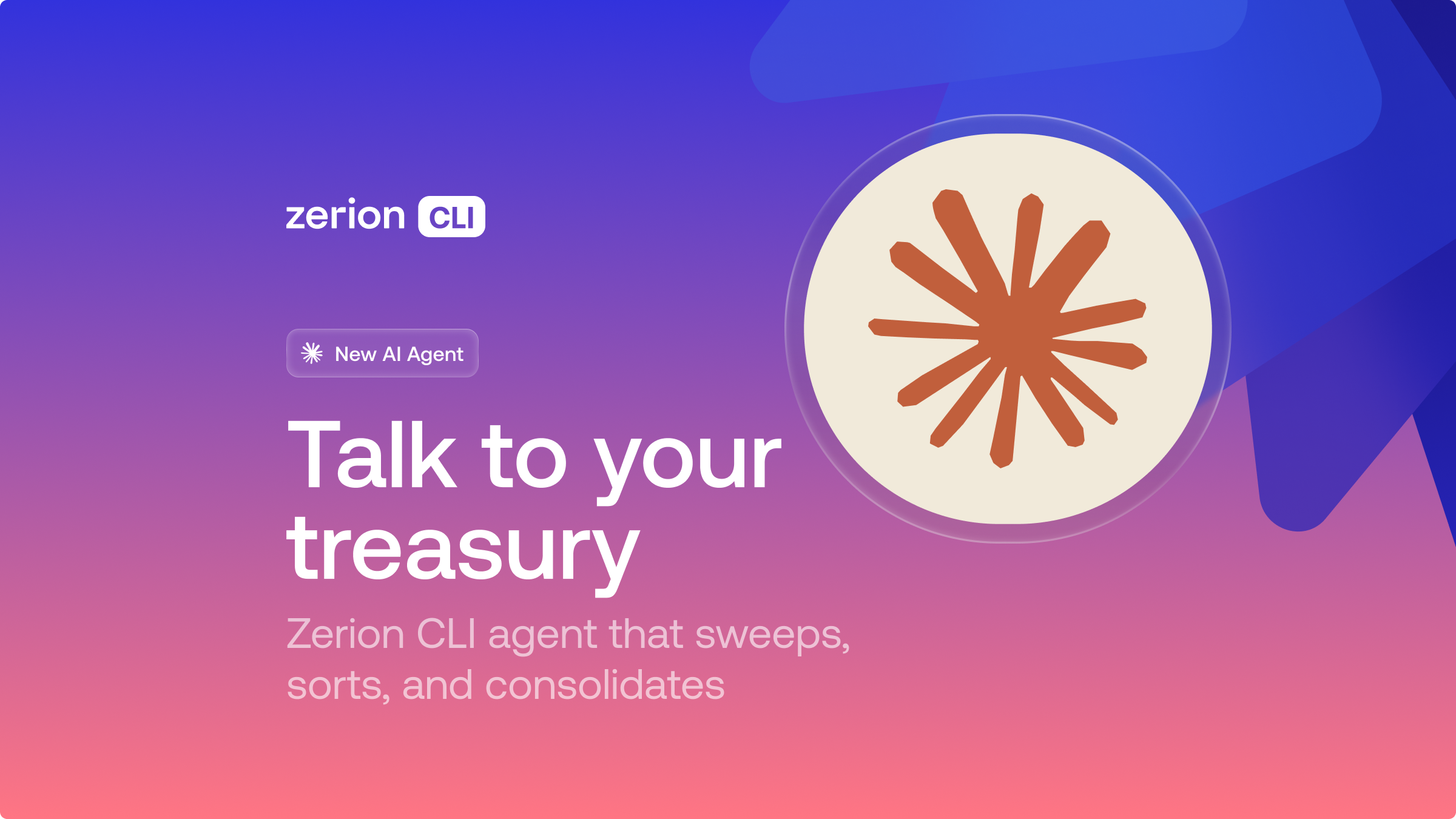 Talk to Your Treasury: The Zerion CLI Agent That Sweeps, Sorts, and Consolidates