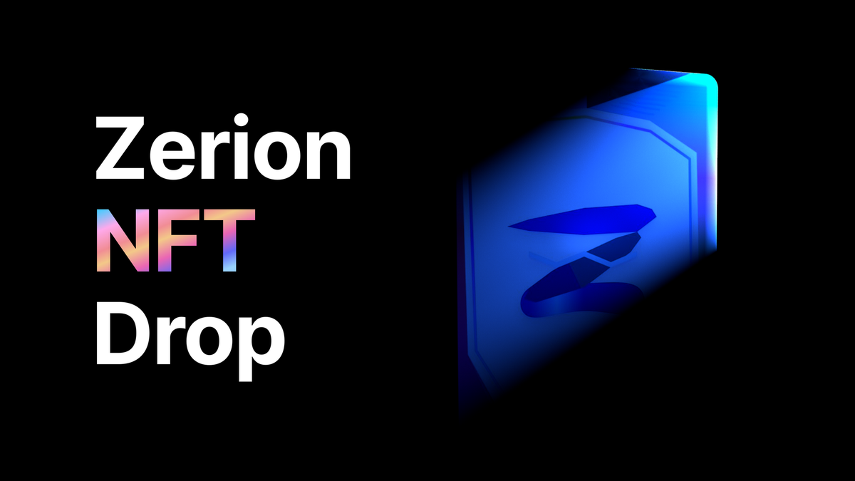 NFTs are live on Zerion — with a surprise!