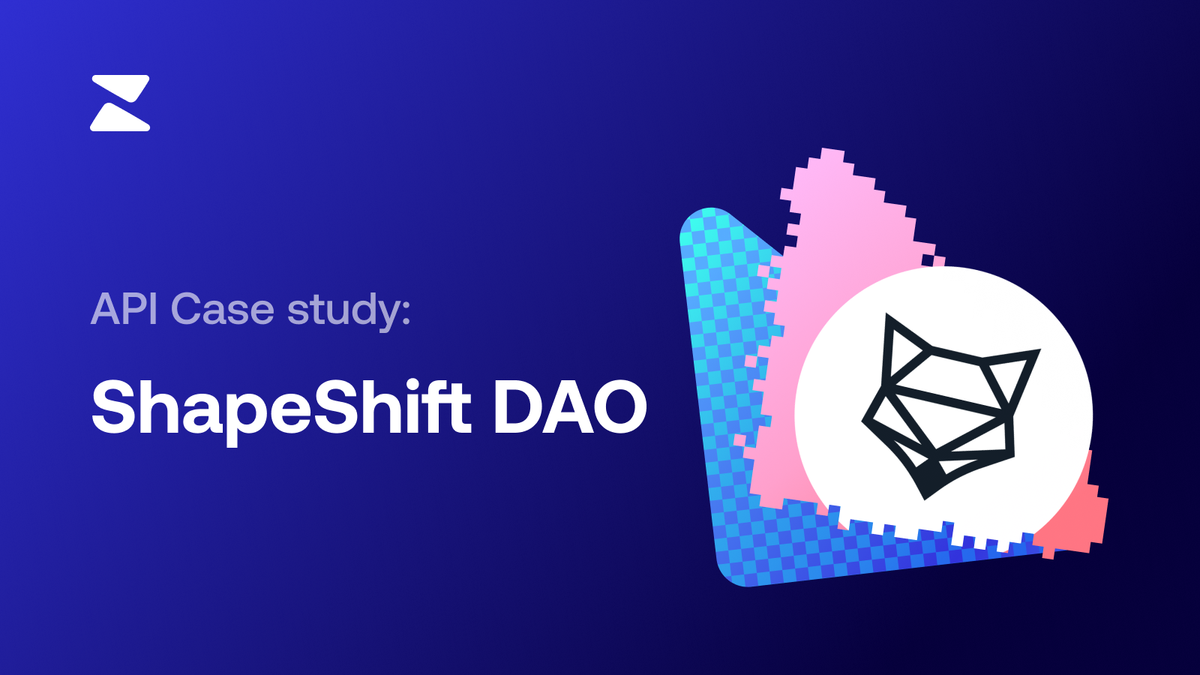 ShapeShift DAO Zerion API 