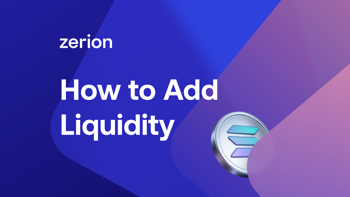 How to Add Liquidity on Solana