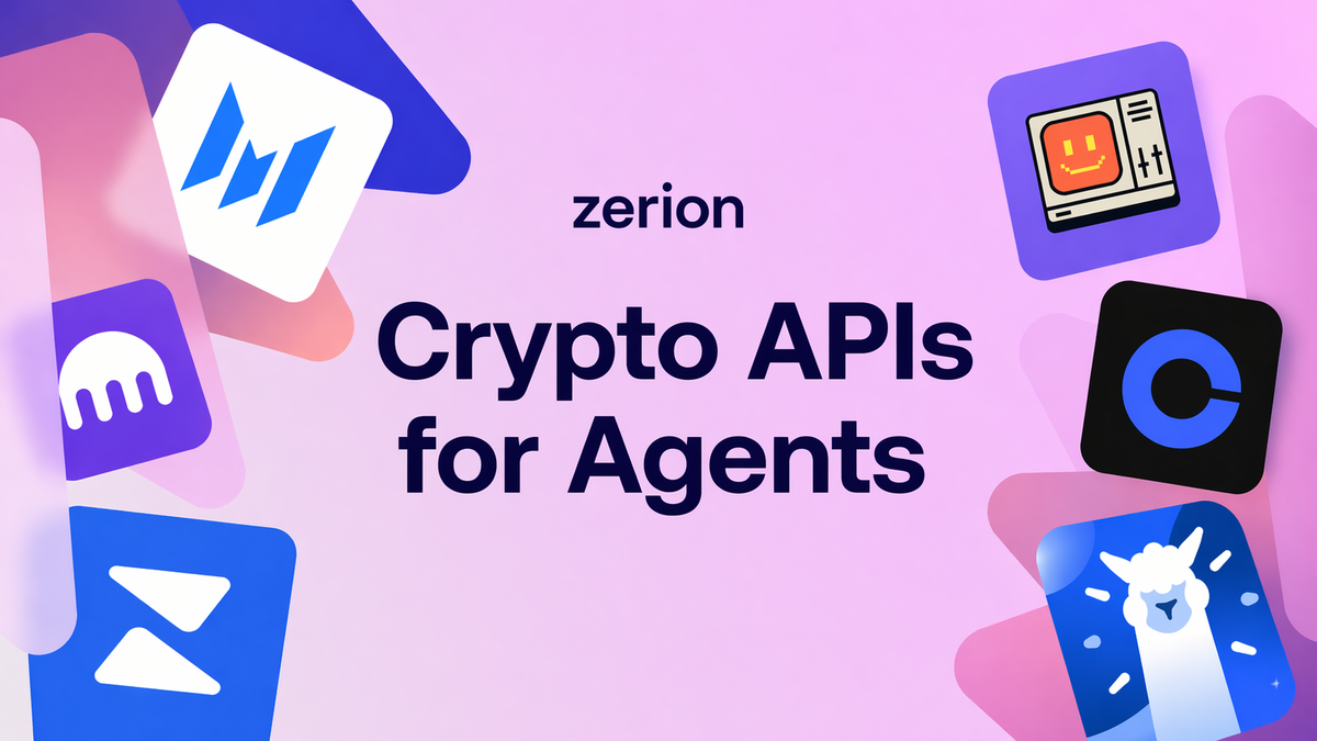 Crypto APIs for Agents