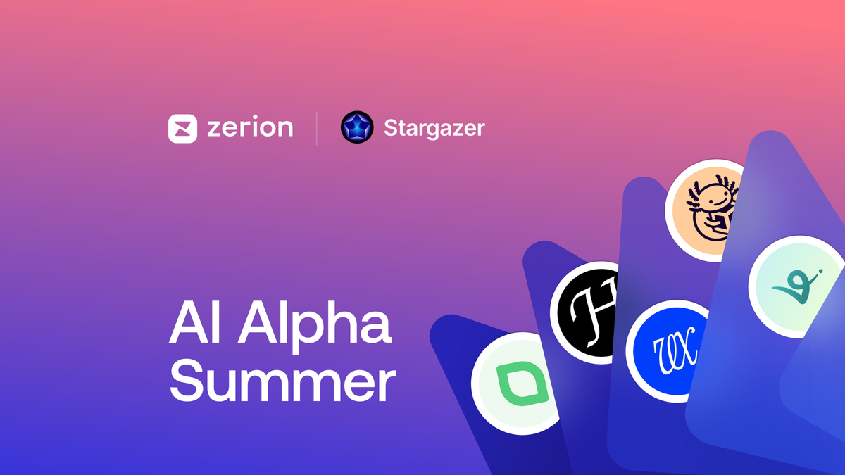 AI Alpha Summer: Hunt Robinhood Chain's AI Tokens in Zerion