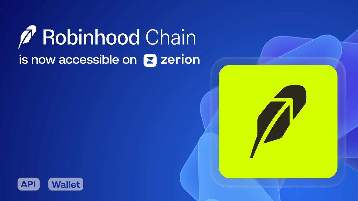 Robinhood Chain in Zerion API