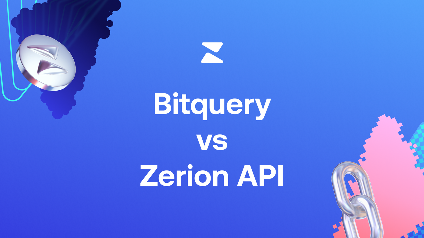 Zerion API vs Bitquery: A Comprehensive Comparison