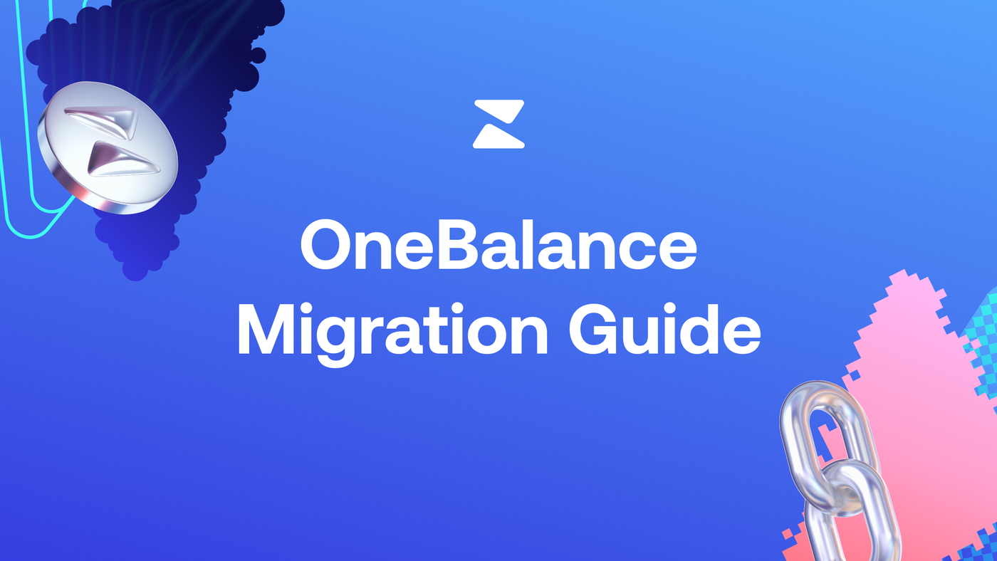 OneBalance Shuts Down. Migrate to Zerion API