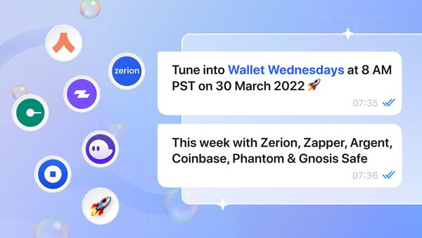 Wallet Wednesdays #2 Recap: Zerion, Phantom, Gnosis, Coinbase, Argent
