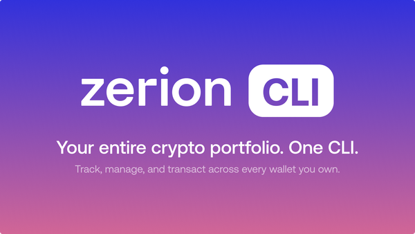 Zerion CLI