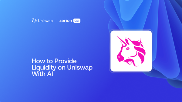 How to Provide Liquidity on Uniswap With AI