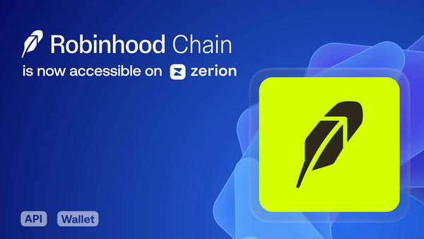 Robinhood Chain in Zerion API